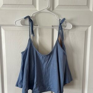 Kortni Jeane Milky Blue Swing Top